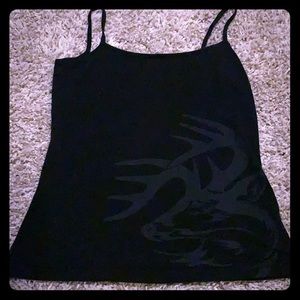 Tank top w/ deer print